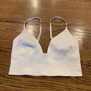 Elegant Free People White Strappy Bralette size Large